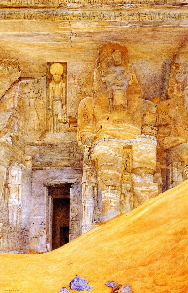 Abu Simbel by Henry Roderick Newman
